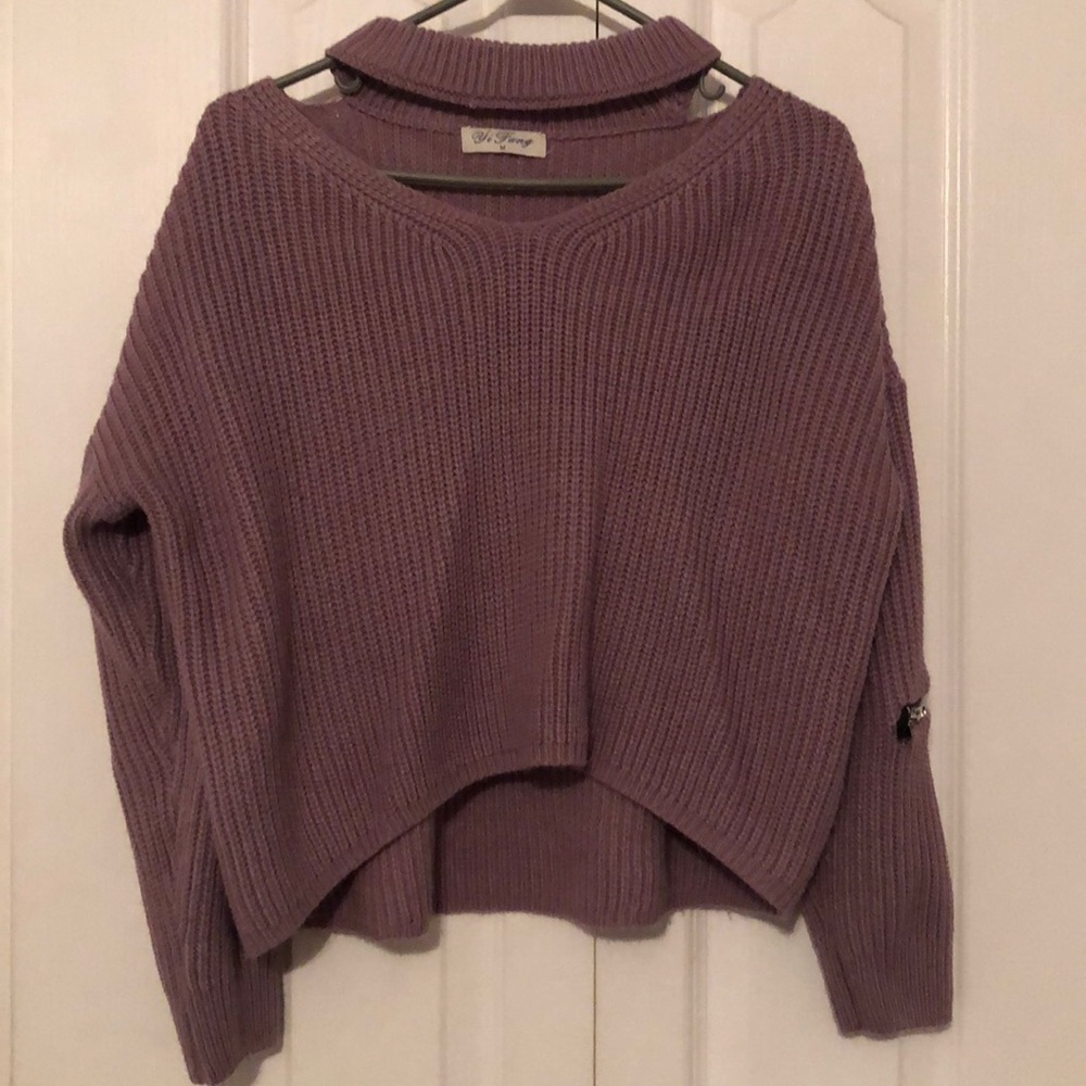Purple Sweater